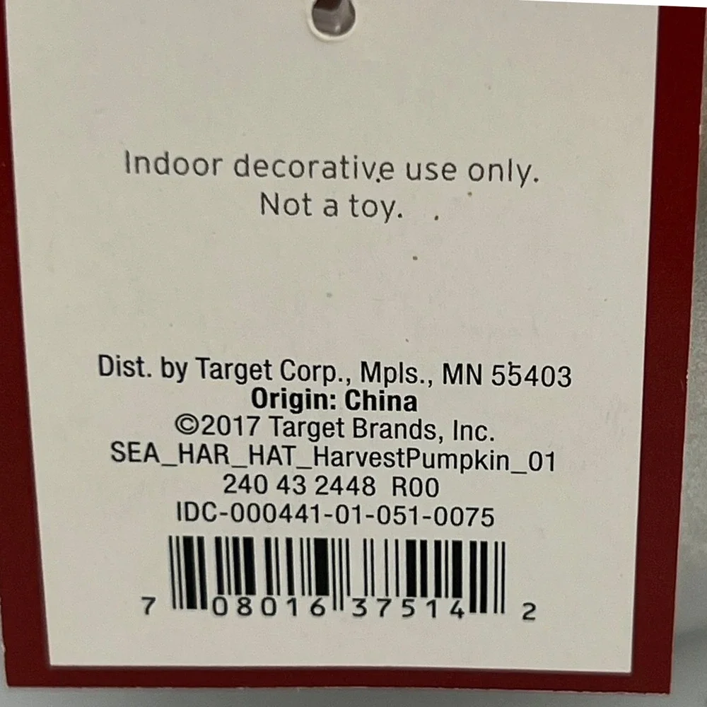 Target Pumpkin Decor Unisex OS Silver Brand New Give Thanks Glitter Metallic